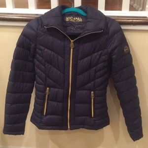 Michael kohrs short  dark blue Down Jacket